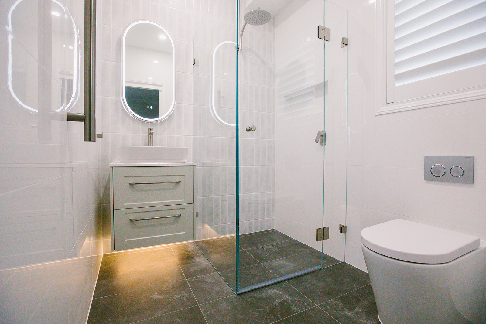 Shower and Bespoke Finishes with southern highlands renovations